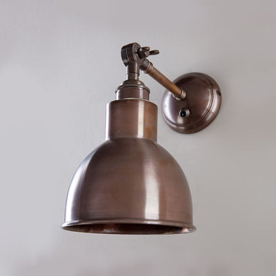 Churchill Wall Light : Adjustable Arm : Metal Shades