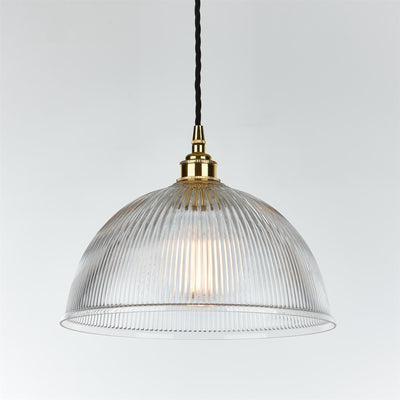Prismatic Dome Pendant Light