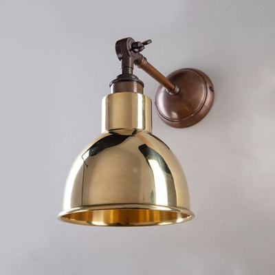 Churchill Wall Light : Adjustable Arm : Metal Shades
