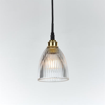 Elongated Prismatic Pendant Light : Bathroom Version