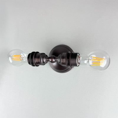 Twin Industrial Wall Light