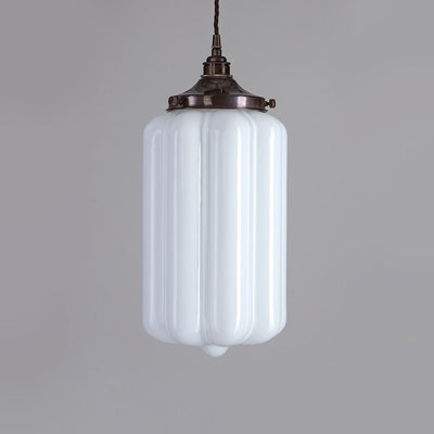 Ellington Pendant Light : Opal Glass