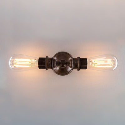 Twin Industrial Wall Light