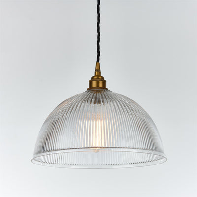 Prismatic Dome Pendant Light