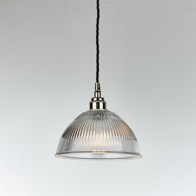 Prismatic Dome Pendant Light