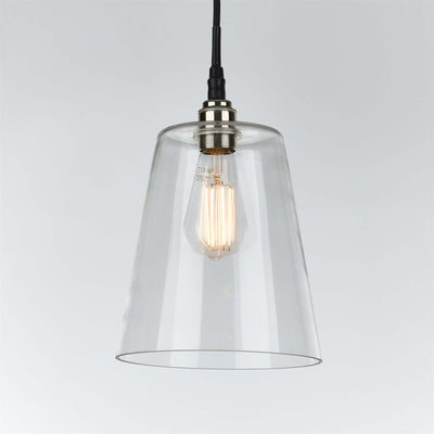 Tapered Blown Pendant Light : Bathroom Version
