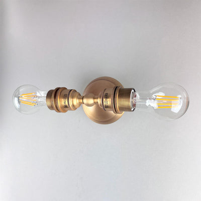 Twin Industrial Wall Light