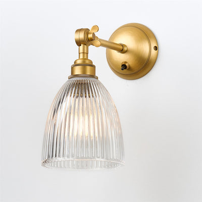 Elongated Prismatic Wall Light : Adjustable Arm
