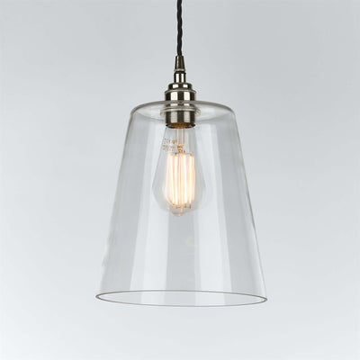 Tapered Blown Pendant Light