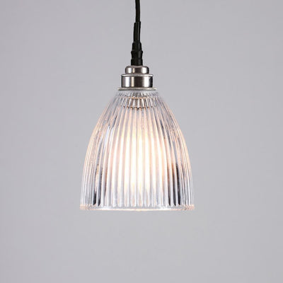Elongated Prismatic Pendant Light : Bathroom Version