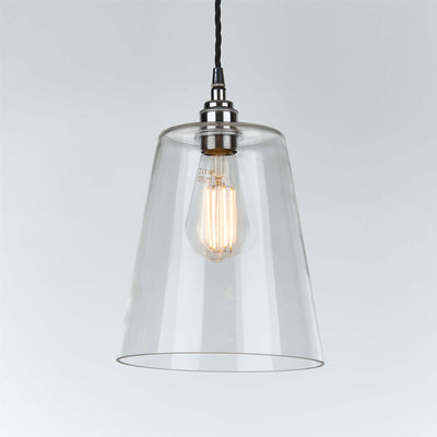 Tapered Blown Pendant Light