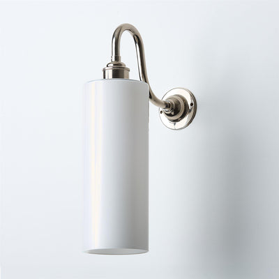 Parker Wall Light : Swan Arm : Bathroom Version