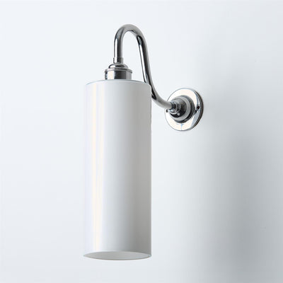 Parker Wall Light : Swan Arm : Bathroom Version